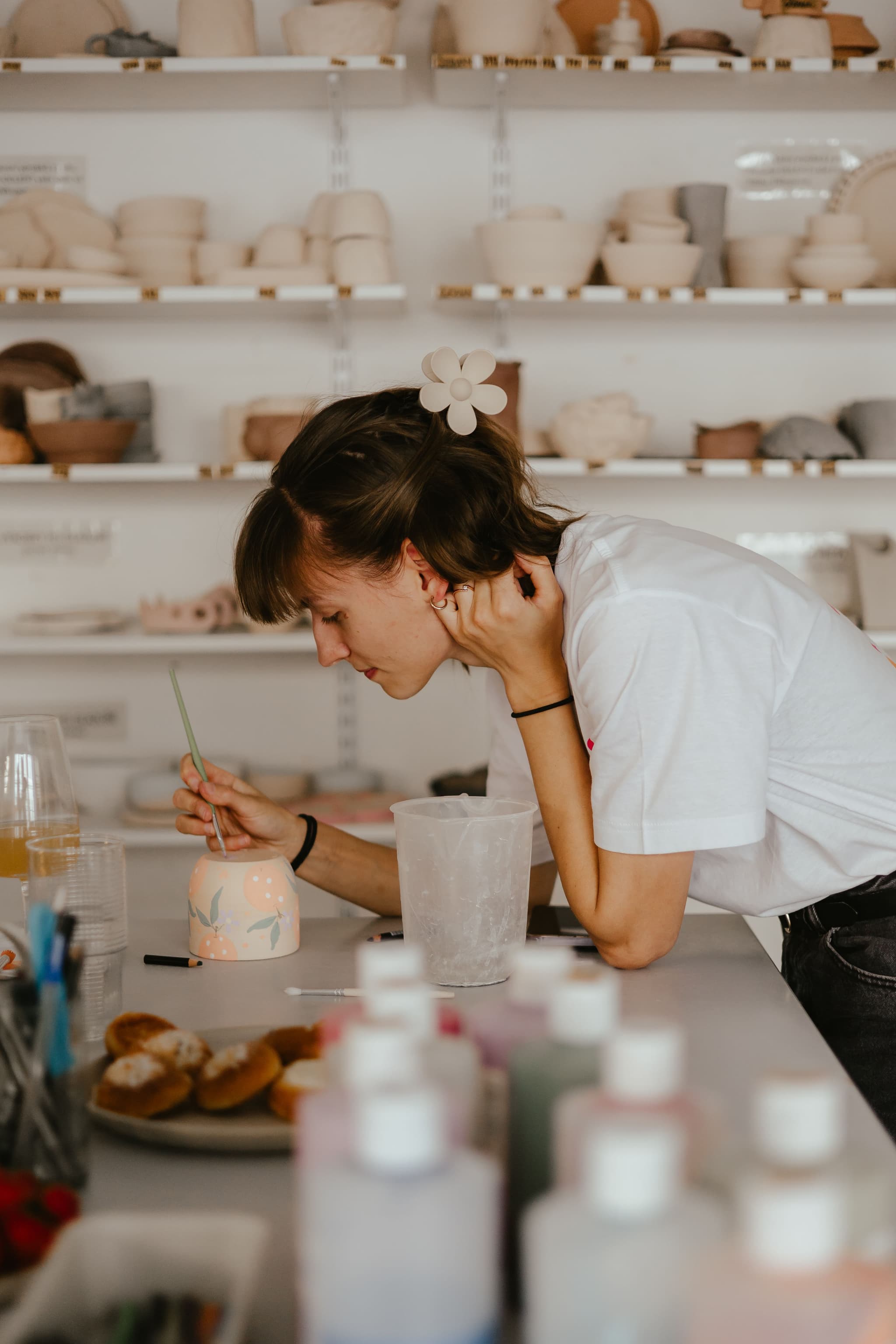 Glaze and wine workshop